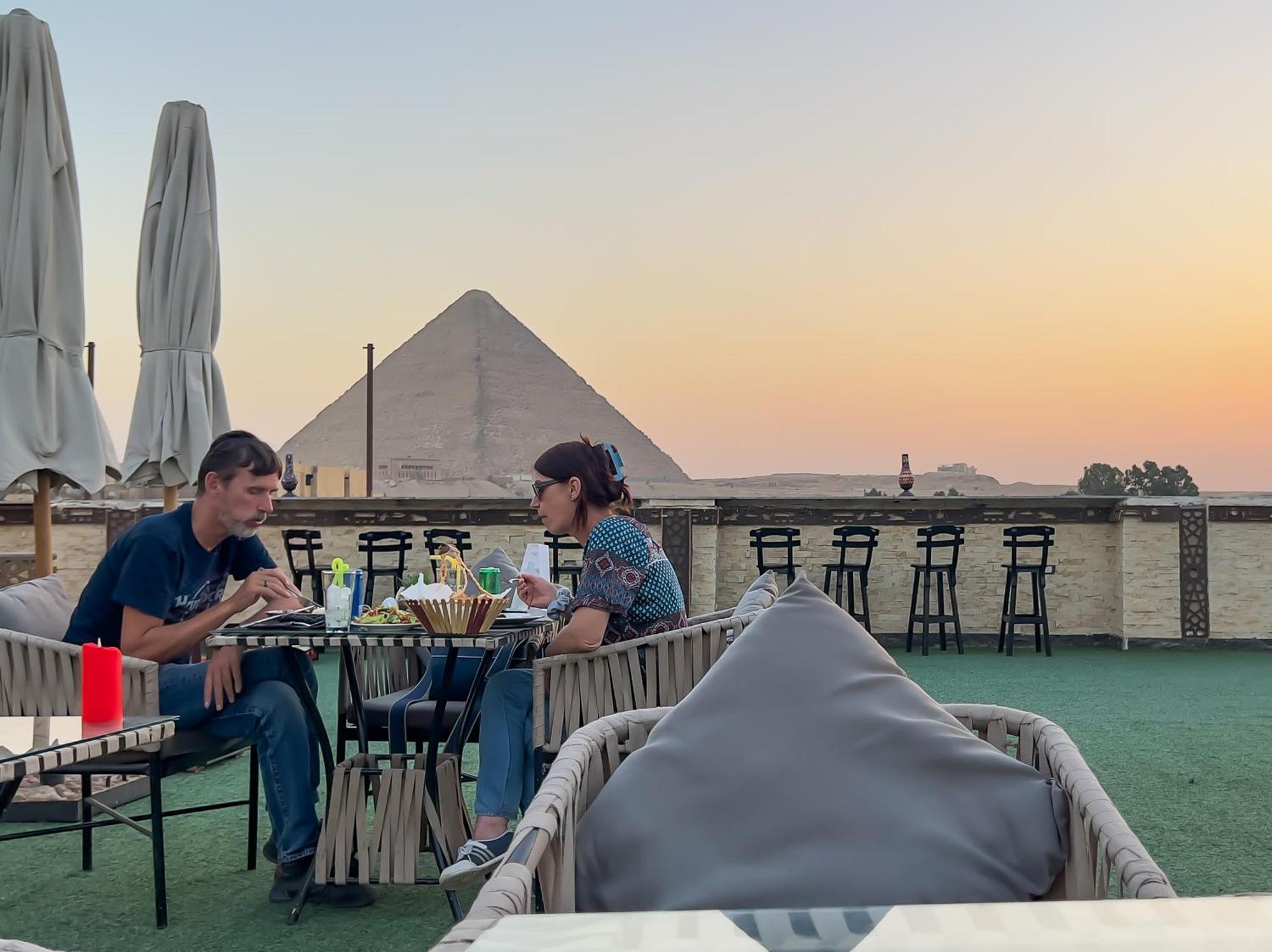 Master Pyramids Hotel Al Kawm al Akhdar 外观 照片